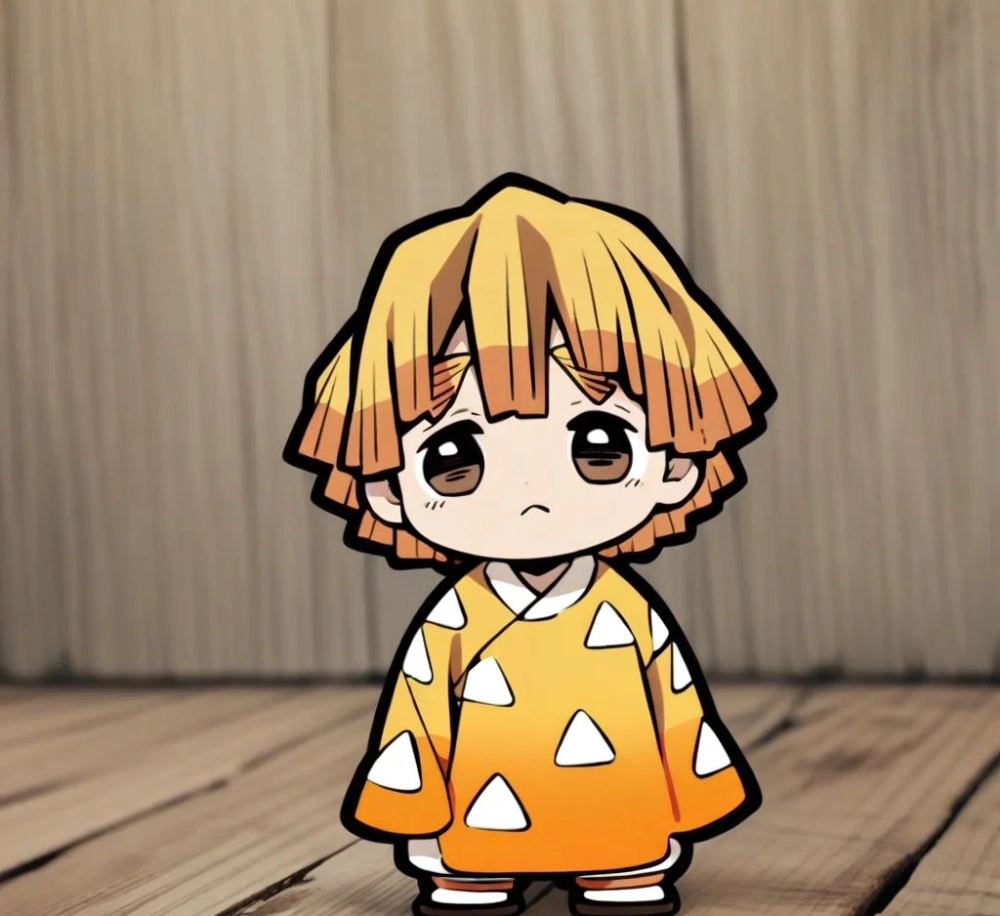 Bold emotions shine bright in Zenitsu art