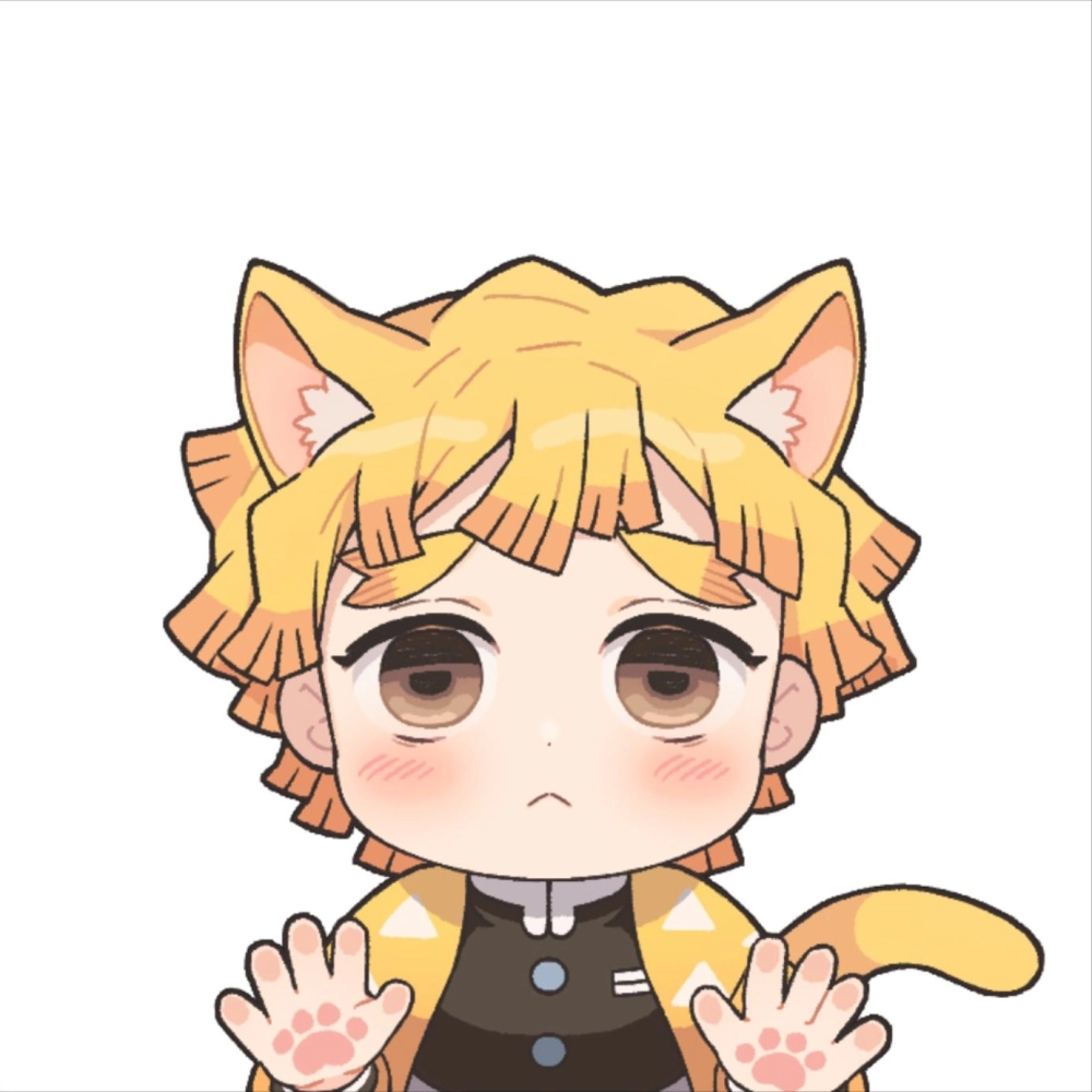 Bright smile shines with Zenitsu chibi art