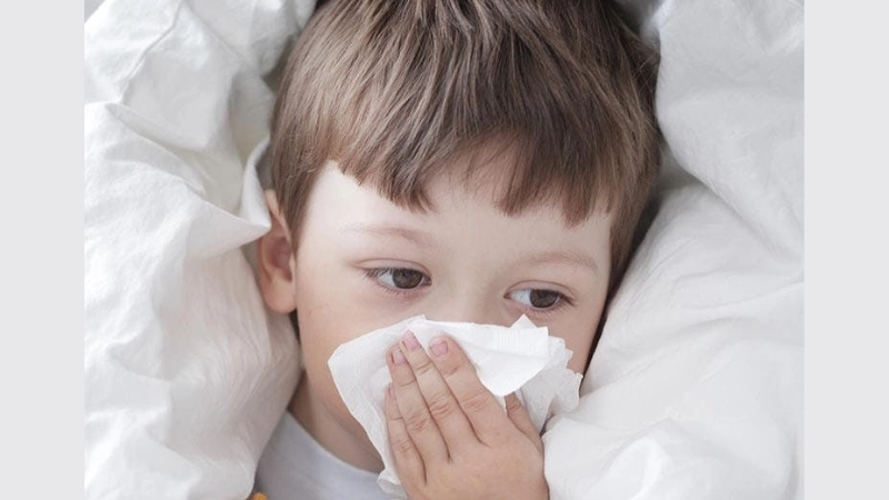 A selection of common cold OTC medicine