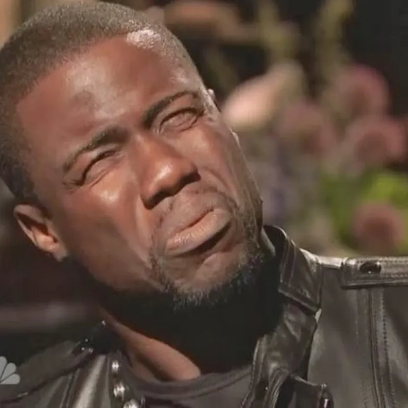 The hilarious confused blinking guy meme