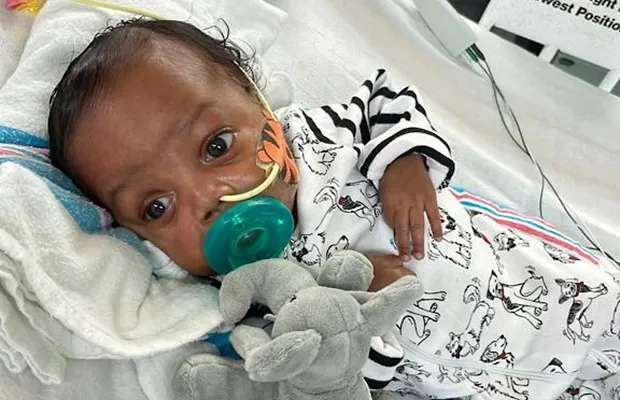 A surgical team performing a CHD treatment procedure