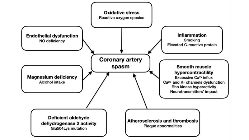Common hidden causes of coronary artery spasm