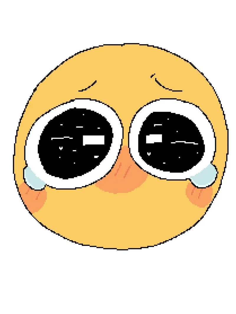 This cursed crying emoji will haunt your dreams