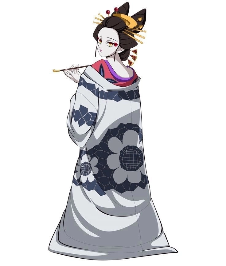 Dive into the duo Gyutaro and Daki in full art style