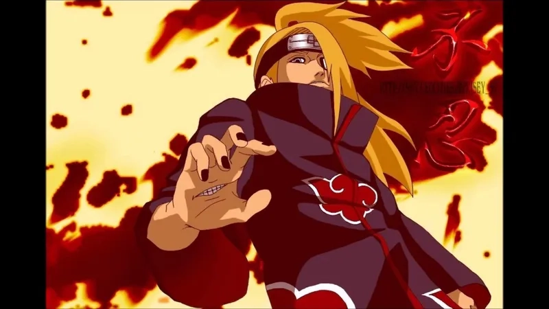 Decorate your screen with Deidara wallpaper art
