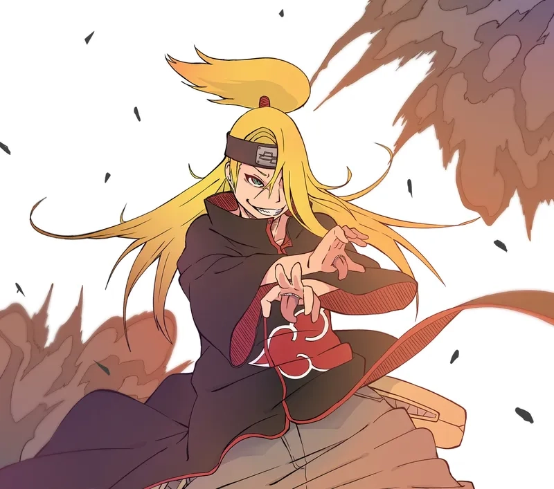 Discover friendship moments in Deidara and Sasori