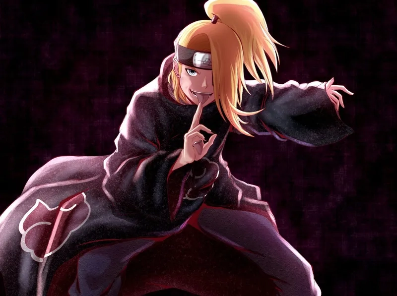 Feel the intensity of Deidara vs Sasuke battles
