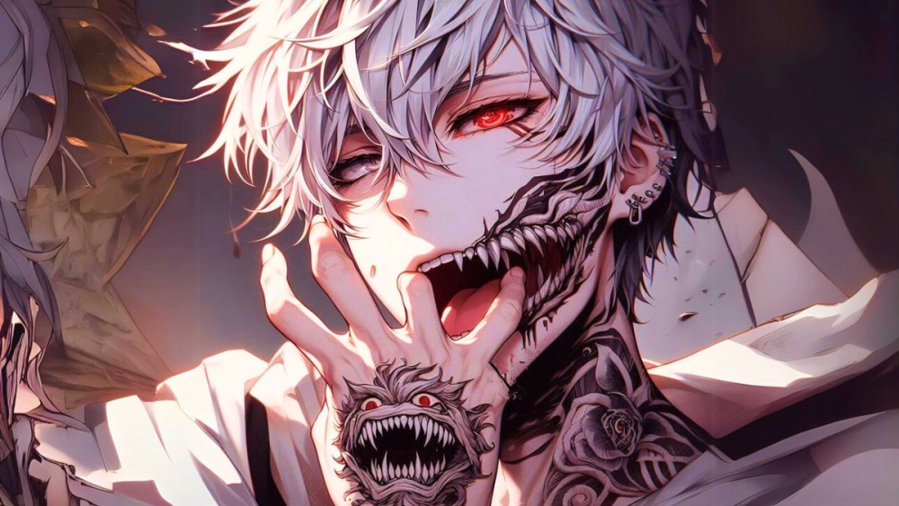 Explore demon boy anime images featuring dark anime boy