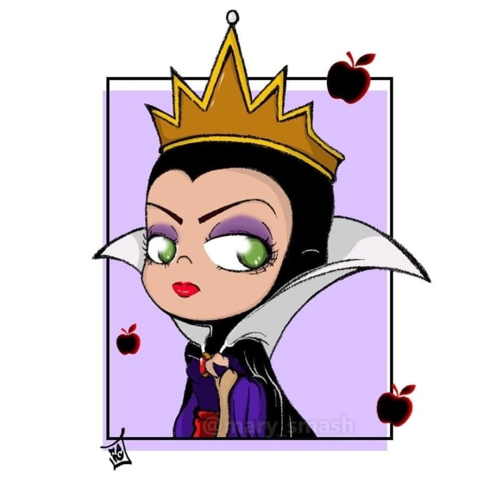 Disney chibi art glows with playful magic