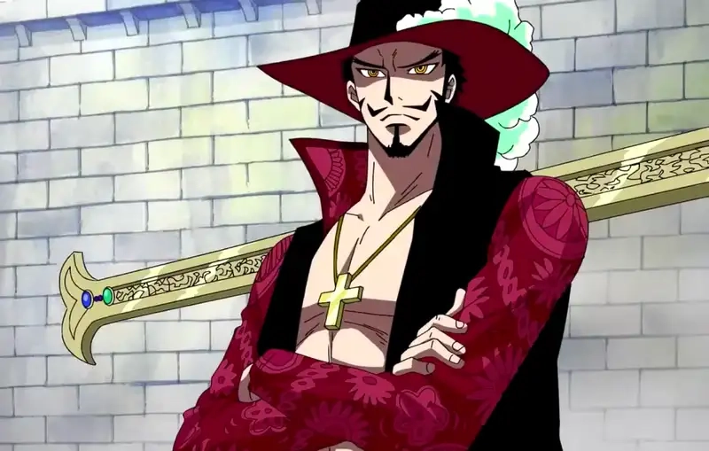 See the duo in Dracule Mihawk and Perona art