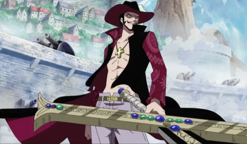 Uncover the tale of Dracule Mihawk past events