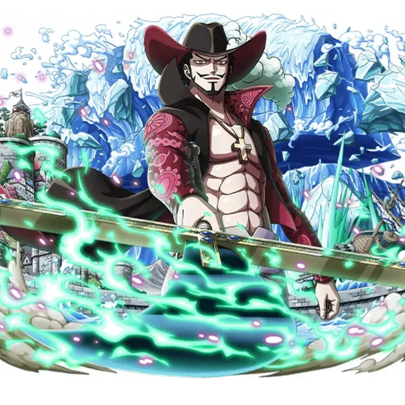 Master the seas with Dracule Mihawk sword skills