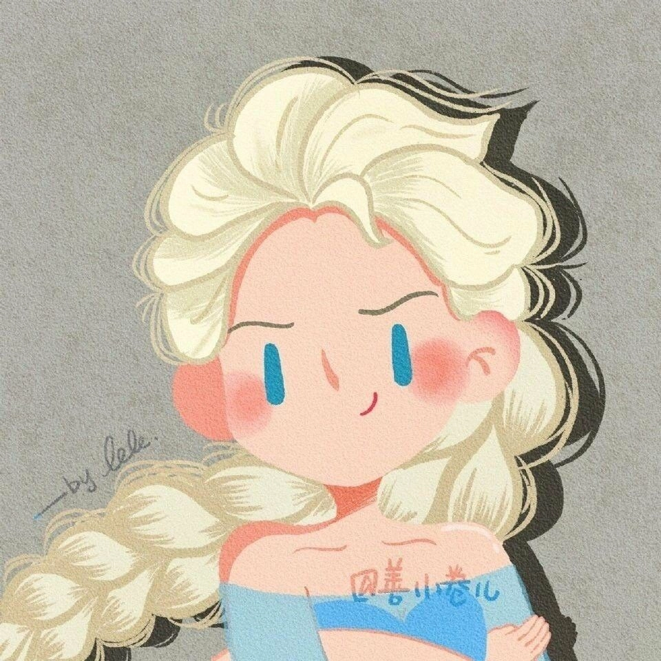 Elsa chibi fanart spreads magical winter energy