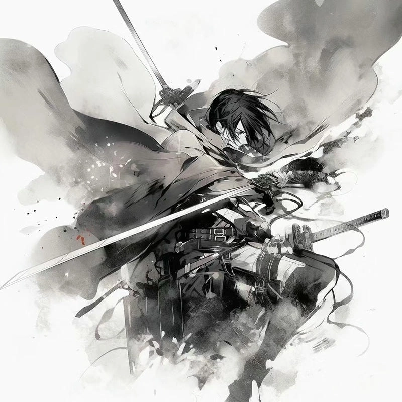 Witness the ultimate clash of the end titan in attack on titan