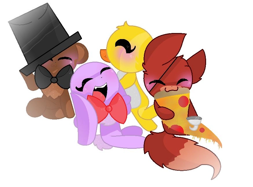 FNAF chibi wallpaper brightens creepy screens