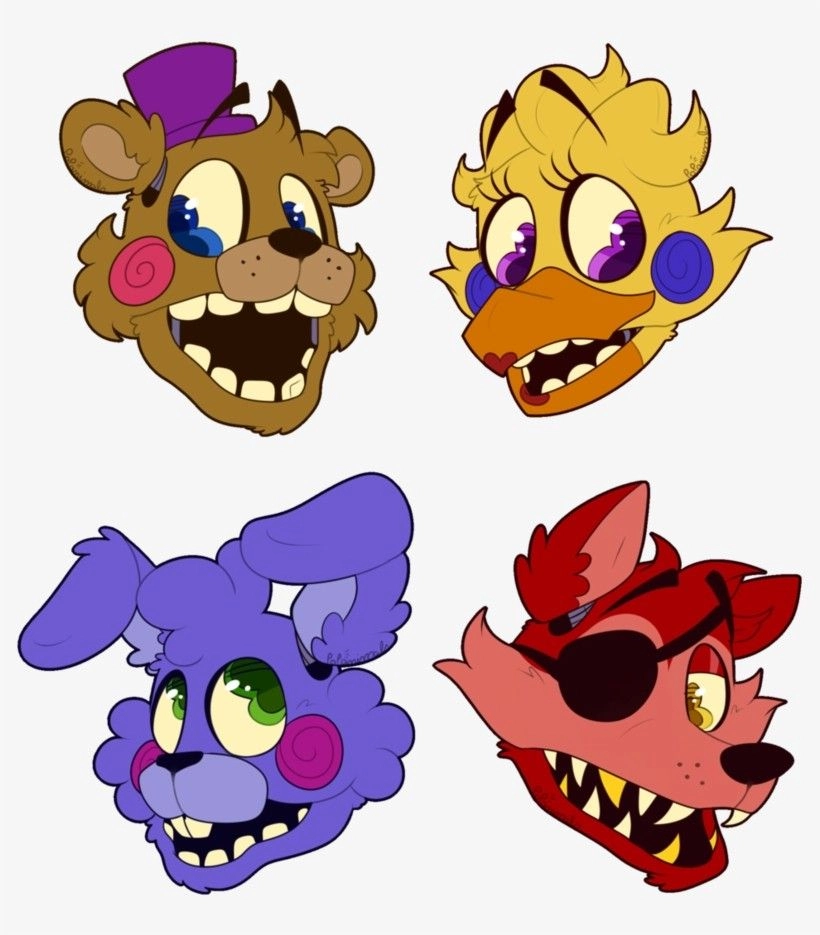 FNAF chibi fanart spreads fun horror energy