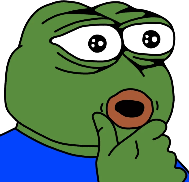 The unforgettable screaming frog meme