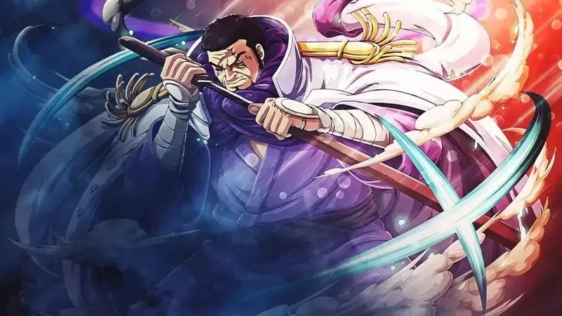 Discover Fujitora Devil Fruit powers in action today