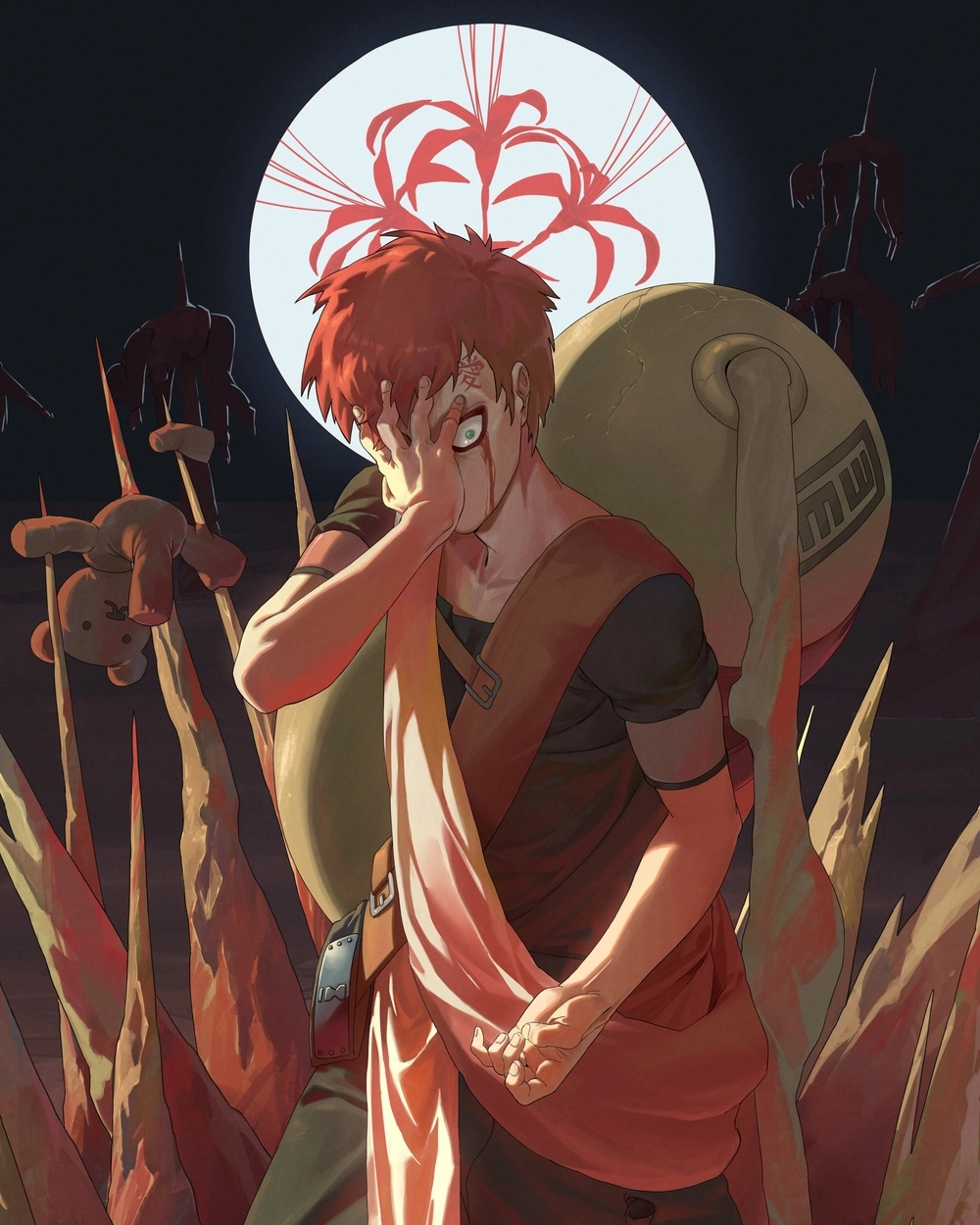 Master the techniques of Gaara powers today