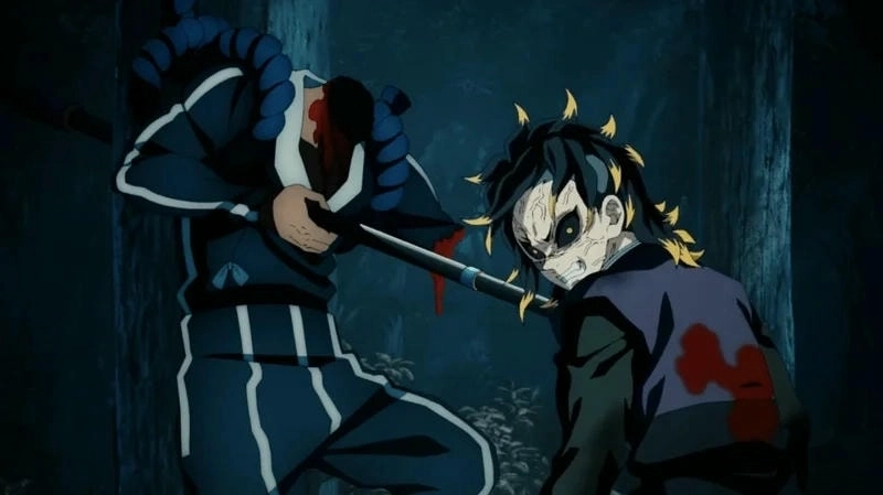 Shinazugawa brothers fight together in epic battles