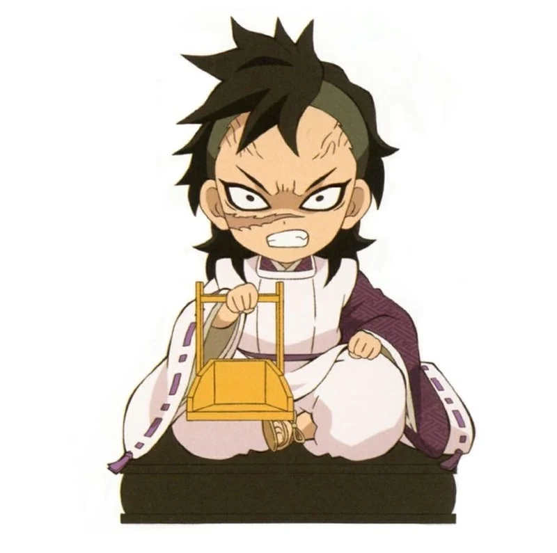 Bright colors spark in Genya chibi wallpaper