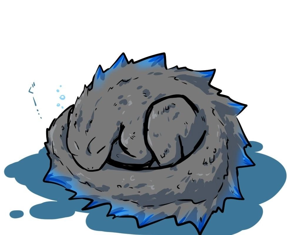 Godzilla chibi art adds joy to monster fans