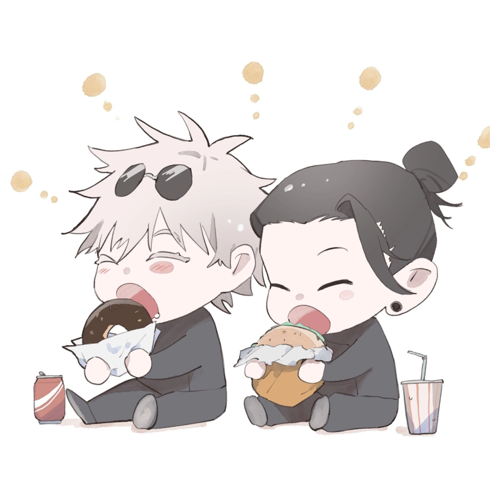 Gojo Geto chibi plush soft and cute