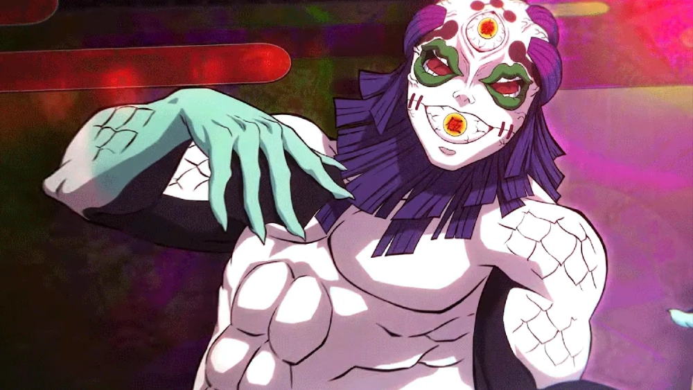 Demon slayer characters face Gyokko's deadly threat