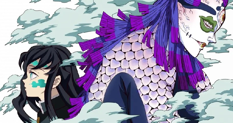 Kimetsu no Yaiba shows Gyokko's dark power clearly