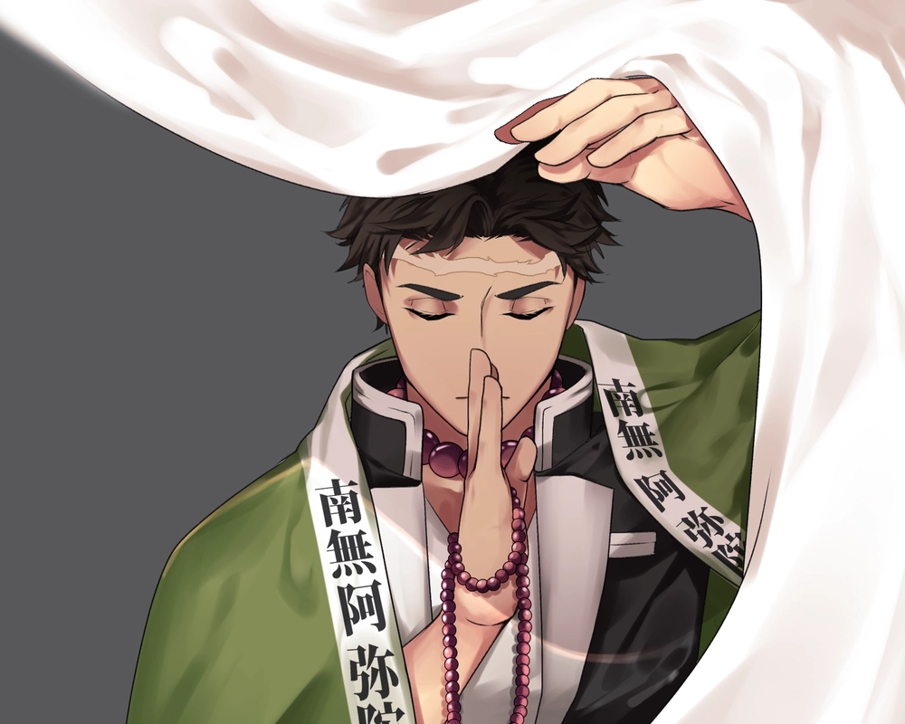 Explore Gyomei death moment with Gyomei spirit