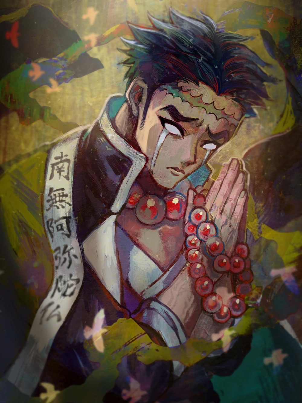 Epic Gyomei vs upper one fight with Gyomei strength