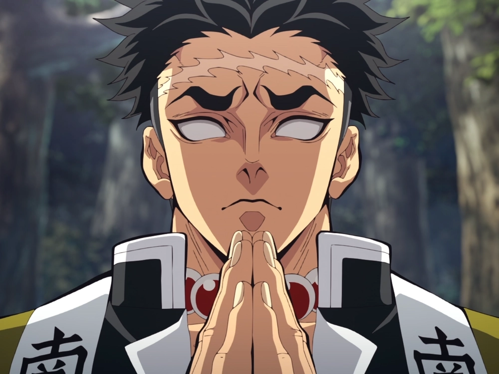 Gyomei pillar role shows Gyomei as stone guardian