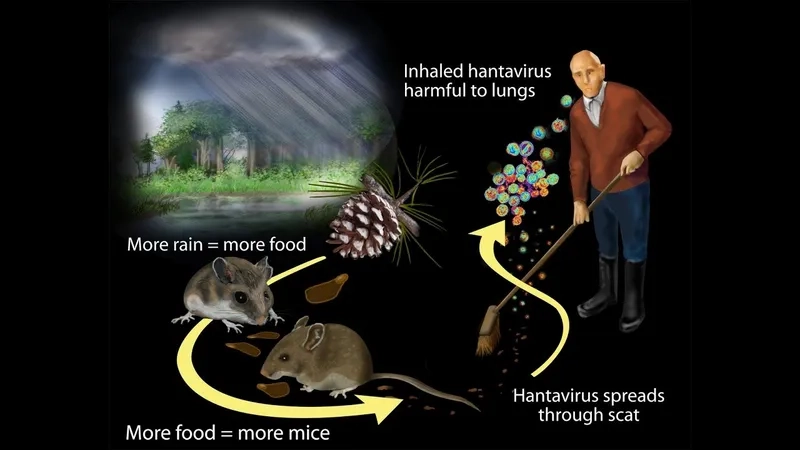 Explaining how do you get hantavirus from rodents