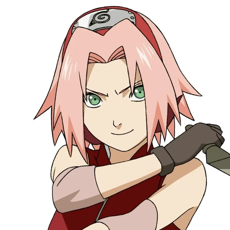 Watch Sakura Haruno interact with Naruto Uzumaki