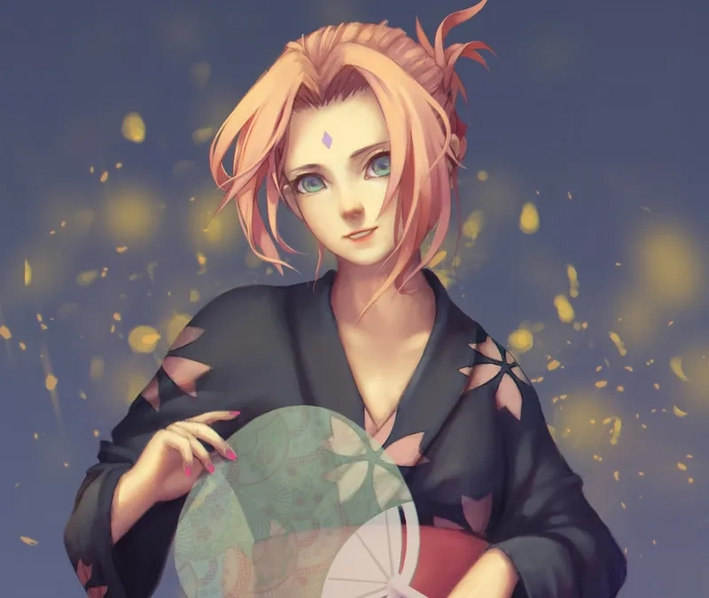Sakura Haruno's rivalry drives her to train harder