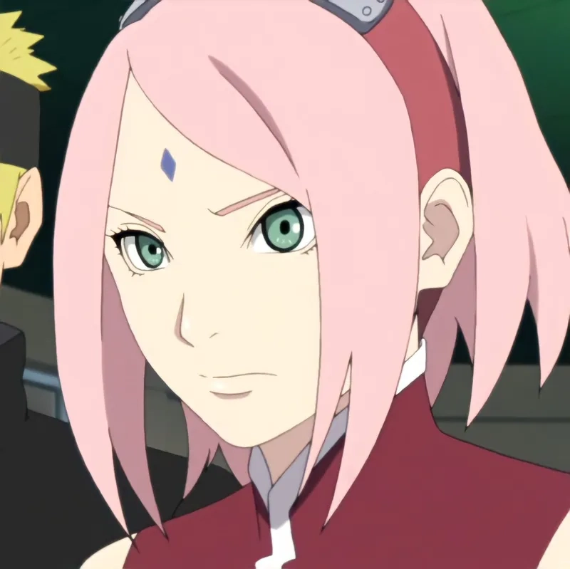 Sakura Haruno's love interest creates plot tension scenes