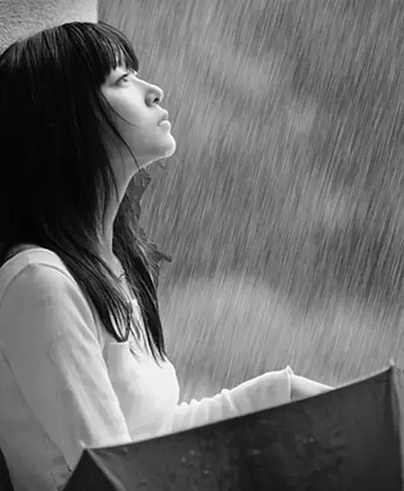 Admire aesthetic sad anime visuals and vibes