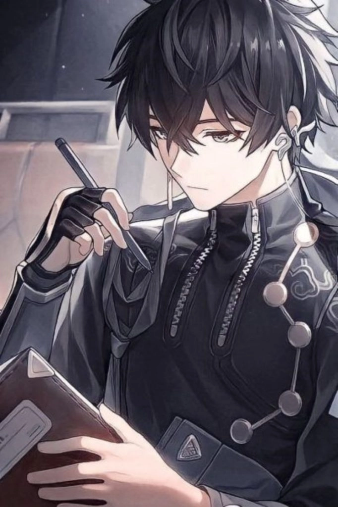 Enjoy music moments in cold boy anime images of anime boy with headphones