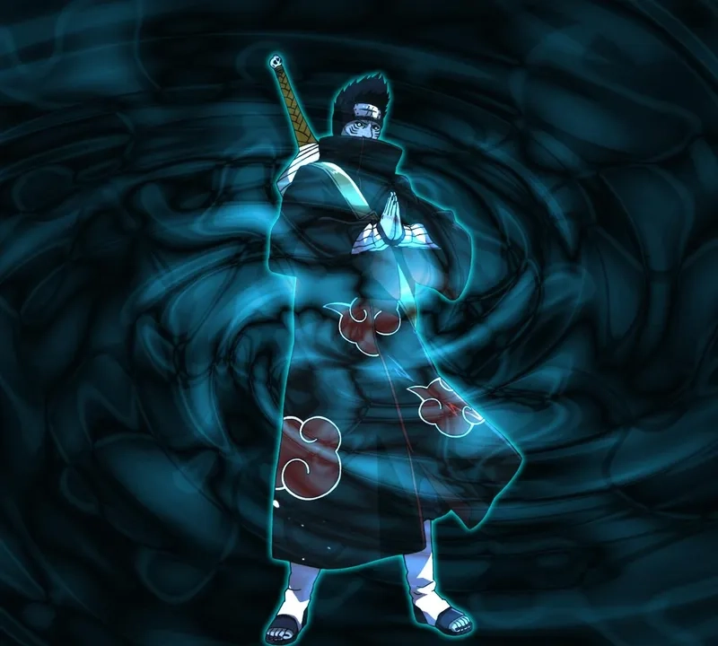 Watch the intense battle Kisame vs Might Guy clash