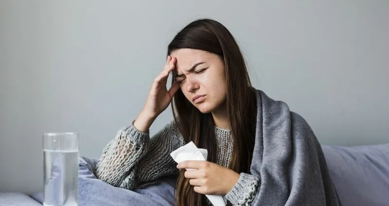 Duration of an influenza flu infection