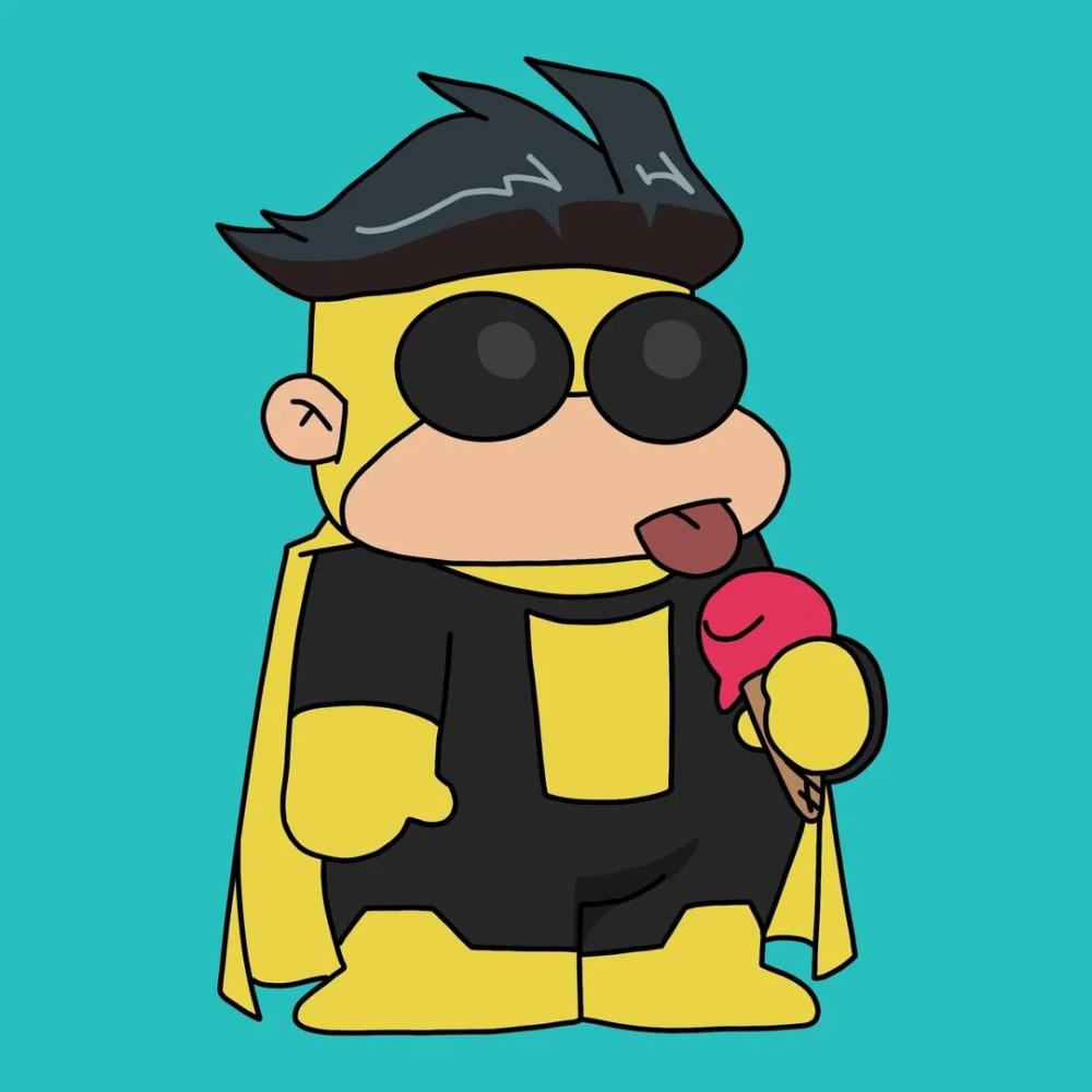 Invincible chibi shows hero power in small form