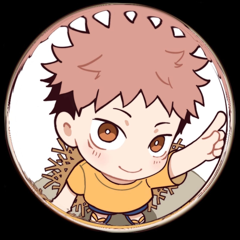 Itadori Yuji chibi fanart filled with bold spirit