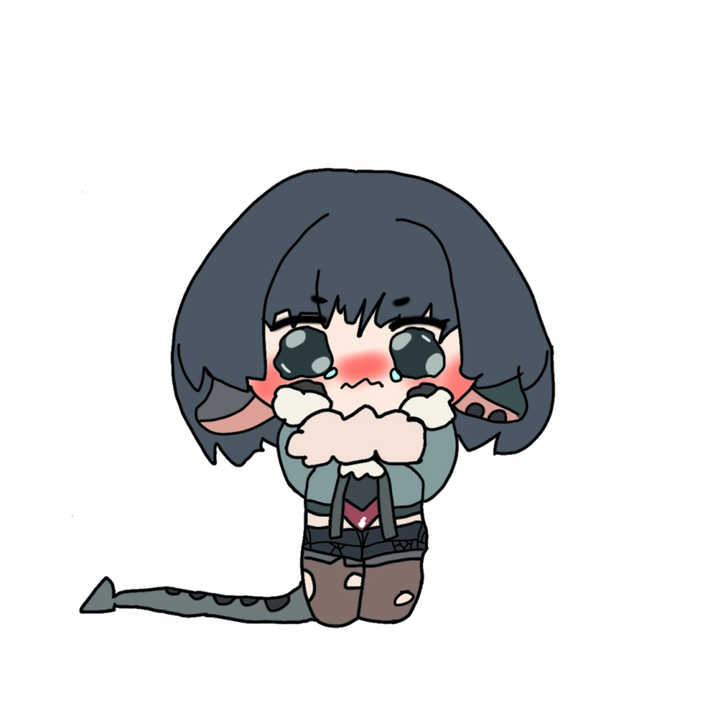 Chibi Jane Doe looks cute and full of style