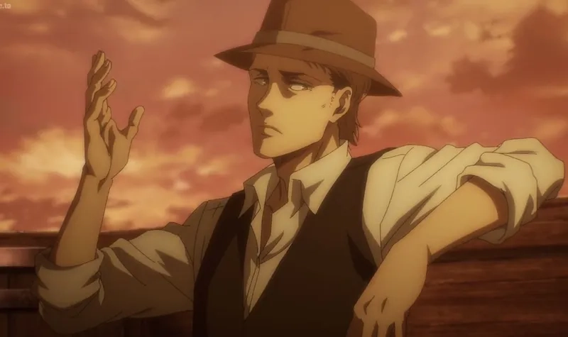 Armin Arlert and Jean face Titan threats together