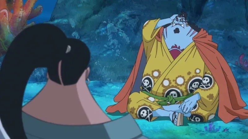 Celebrate Jinbe joining the Straw Hat pirates