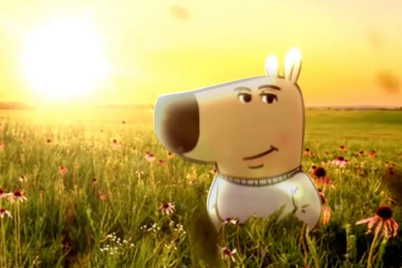 A popular chill guy tiktok video