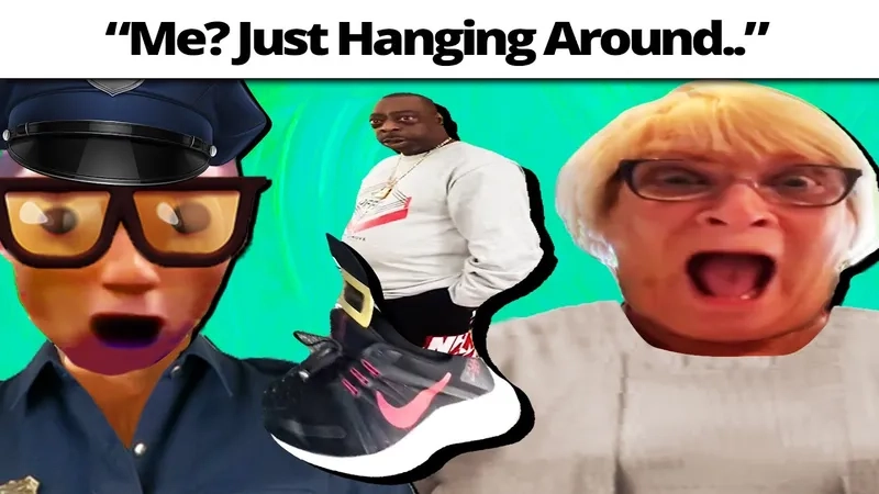 The hilarious skeleton just hanging around meme