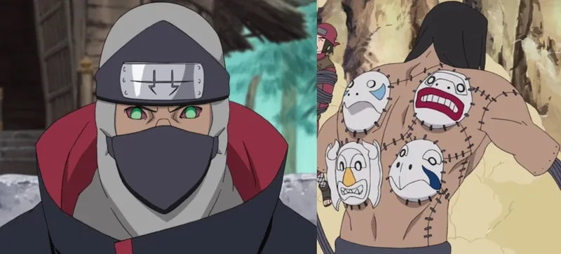 See Akatsuki members unleash deadly jutsu skills