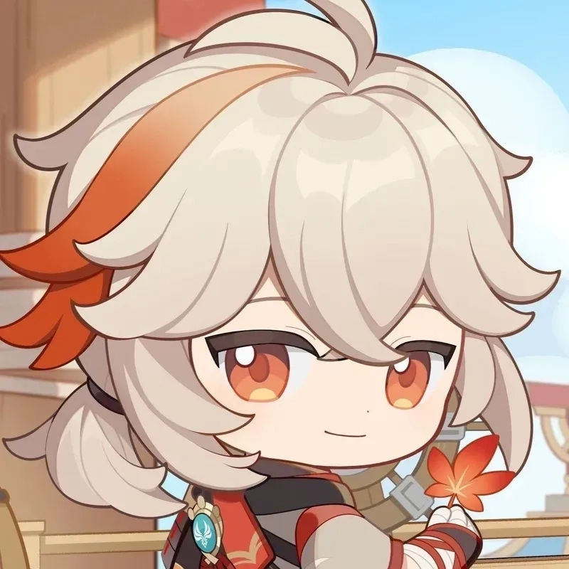 Kazuha drawing reveals free flowing spirit