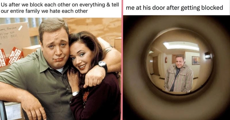 A blank kevin james meme template